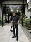 Men's 2-Piece Top and Trouser Set - 1