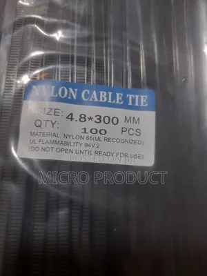 Nylon Cable Ties 4.8 x 300mm