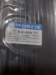 Nylon Cable Ties 4.8 x 300mm - 1