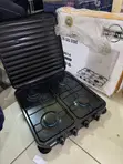 4 Burner Gas Stove, Table Top - Black - 2