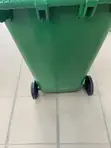240L Heavy Duty Plastic Wheelie Bin - 2