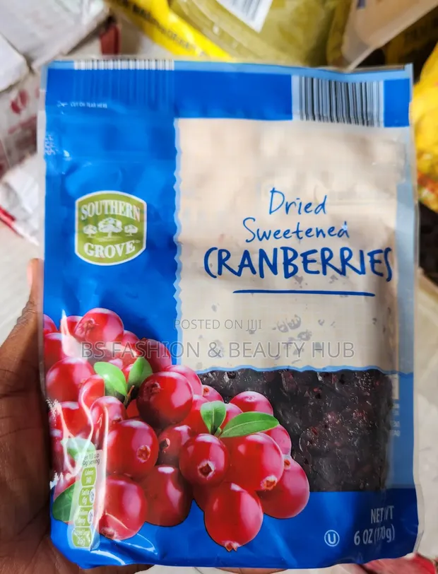 Dried Sweetened Cranberries - 1
