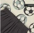 Boys Cream Football Long Sleeve Pyjamas - 2
