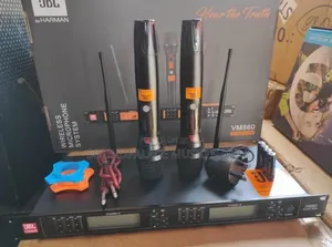 JBL VM860 Dual-Channel UHF Wireless Microphone System