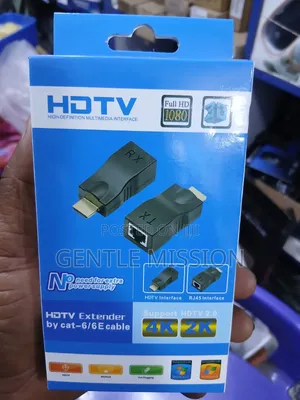 HDMI Extender over Cat 6, HDTV 2.0, Plug and Play