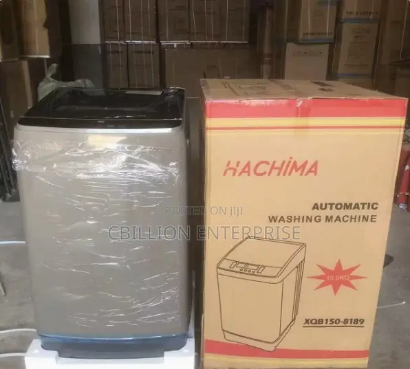 HACHIMA 15kg Fully Automatic Washing Machine with Dryer - 1