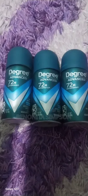 3 Pieces Travel Size Degree Advanced Cool Rush Dry Spray