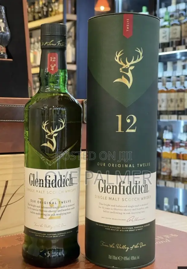Glenfiddich 12 Years Single Malt Whisky - 1