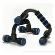 PowerGrip Push-Up Bars - Upper Body Training Support - Black - 2