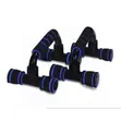 PowerGrip Push-Up Bars - Upper Body Training Support - Black - 3
