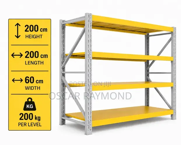 Shelving Rack - 200cm x 200cm x 60cm - 1