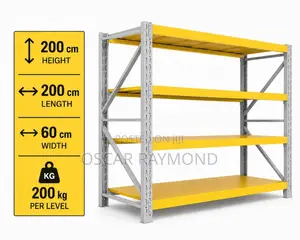 Shelving Rack - 200cm x 200cm x 60cm