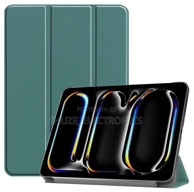 iPad Pro 11-Inch M5/M4 Slim Smart Folio Leather Stand Cover - 1