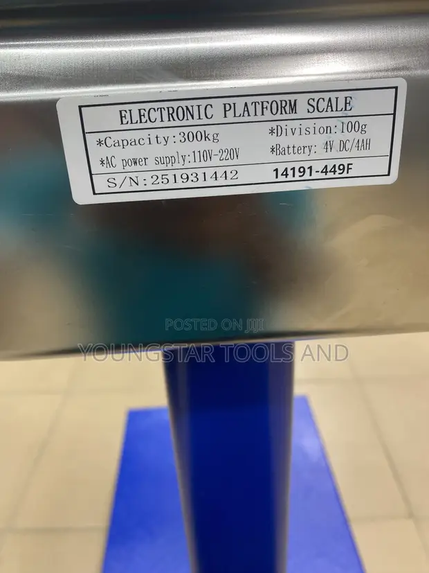 300KG Platform Scale - Brand New - 1