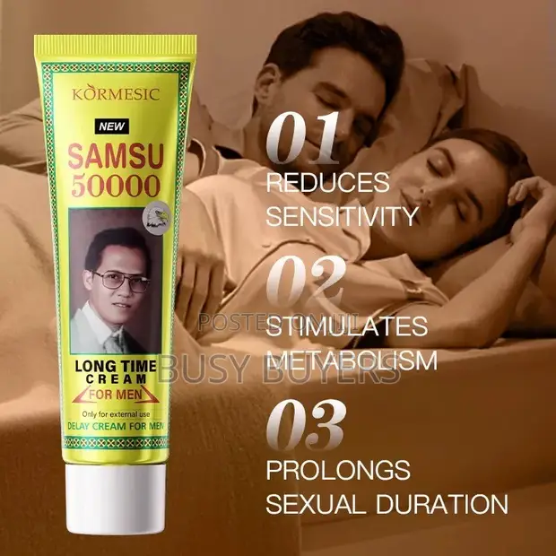 Samsu Long Time Delay Cream (Large) - 1