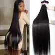 Bone Straight Non-Human Hair Bundles - 30 Inches - 4