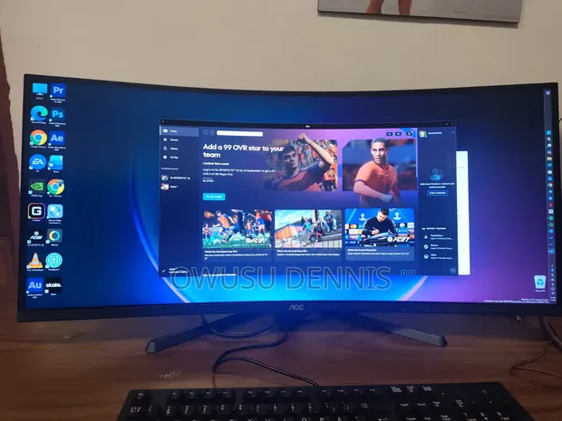 AOC 34" Ultrawide Curved Gaming Monitor CU34G2X - 165Hz - 1