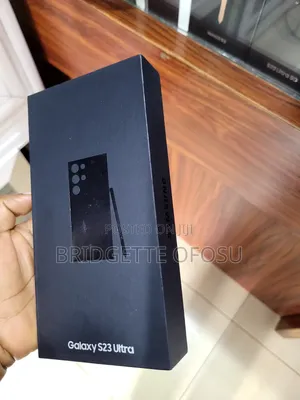 New Samsung Galaxy S23 Ultra 256GB Black