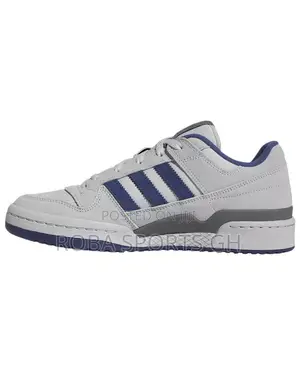 Adidas Forum Low CL 'Grey Indigo' Sneakers - Size 46