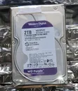 2TB WD Purple Hard Drive - 1