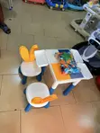 Multipurpose Children's Activity Table with 2 Chairs - 1