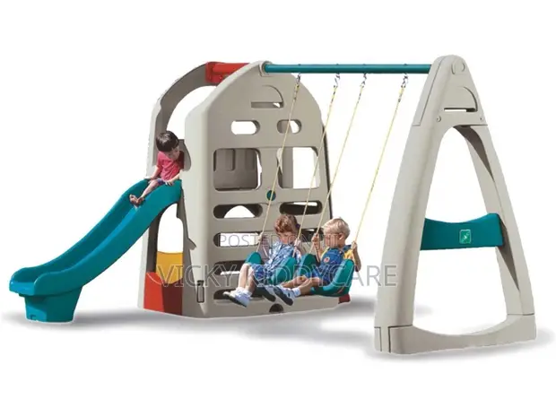 Step2 Naturally Playful Playhouse Climber & Swing Extension - 1