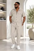 Men's Kaftan Two-Piece Set - Heavy Fabric - 2