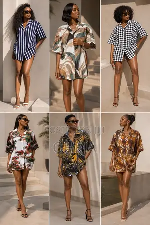 OHEJA Vintage Print Casual Shirt
