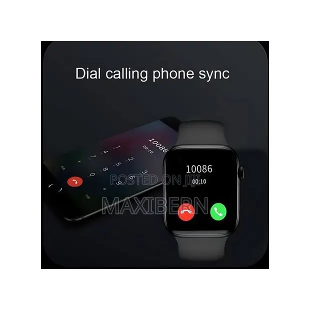 T900 Pro Max 49mm Smart Watch - Black - 1