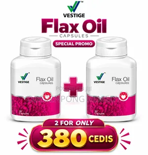 Vestige Flax Oil Capsules - Promo Offer