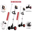 2-Battery Cordless Grass Cutter | Lawn Mower - 2