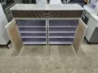 Multi-Door Shoe Storage Cabinet - Glossy White - 3