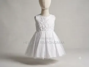 Angel White Formal Dress for Girls