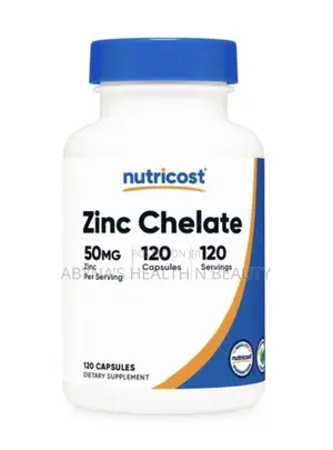 Nutricost Zinc Chelated 50mg - 120 Capsules