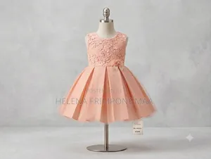 Brand New Peach Formal Dress (12M)