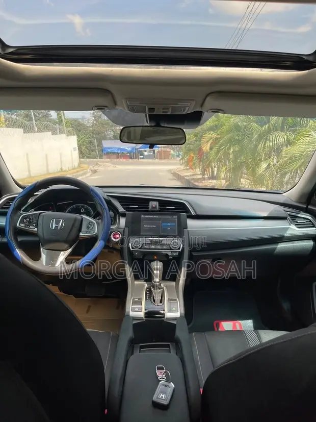 Honda Civic EX 2017 Blue - 1