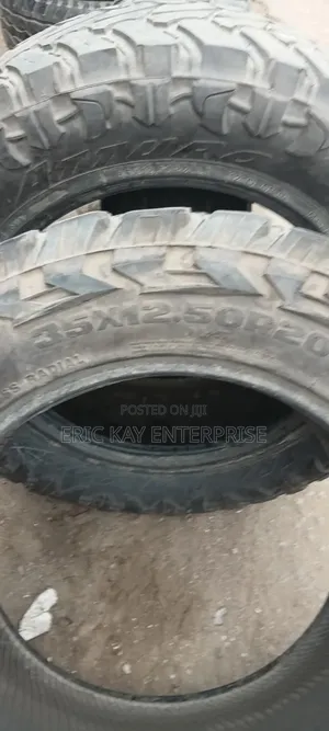 35x12.5R20 Slightly Used Tires