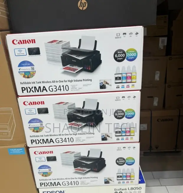 Canon PIXMA G3410 All-in-One Colour Printer - 1