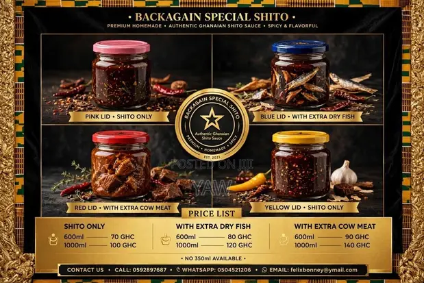 Backagain Tasty Shito - Organic Chili Sauce - 1