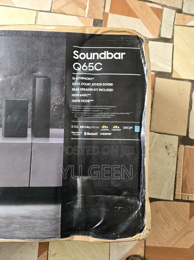 Brand New Samsung Soundbar Q65C (5.1ch Dolby Atmos) - 1
