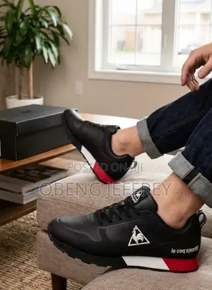 Original Le Coq Sportif Sneakers - Black/White