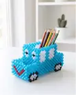 Handmade Beaded Car Table Organizer - 2