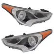 Halogen Headlights for Hyundai Veloster Turbo Hatchback (2013-2017) - 1