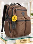 17 Inch Black Backpack - 1