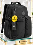17 Inch Black Backpack - 2