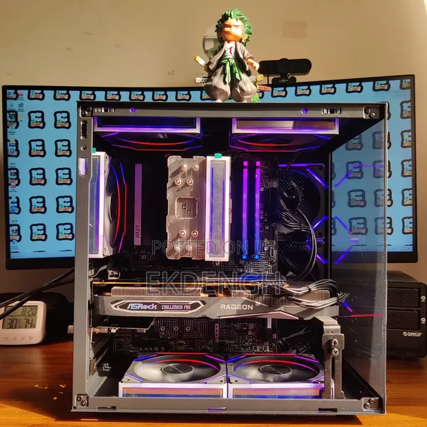 Desktop Computer: Intel Core i7, 32GB RAM, 1.5TB Storage, RX 6700 XT - 1