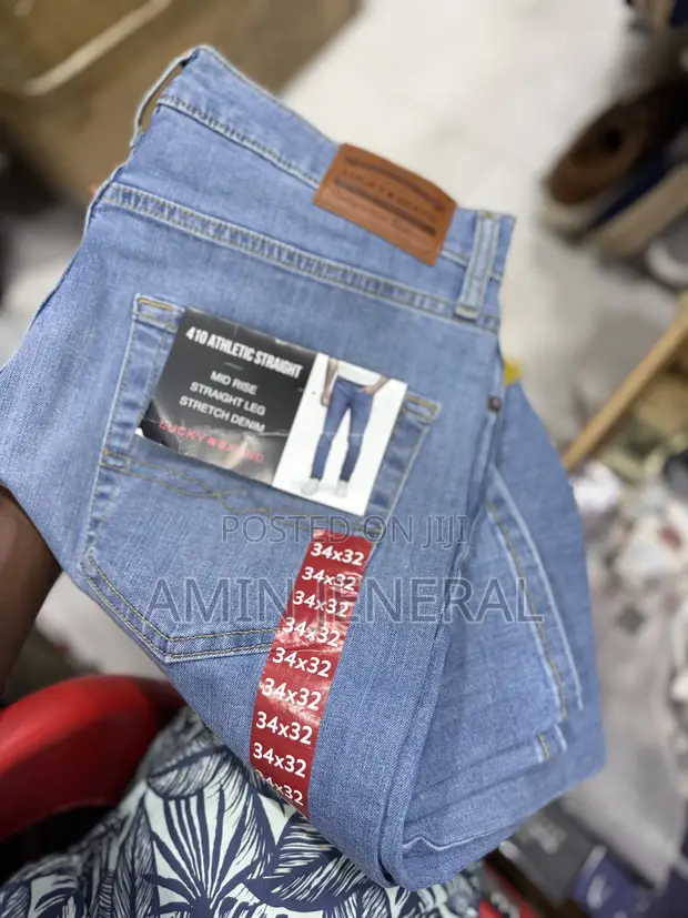 Men's Stretchy Jeans - Waist 34 - 1