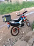 Haojin Hawk HJ200GY-3 Motorcycle (2026) - Red - 2