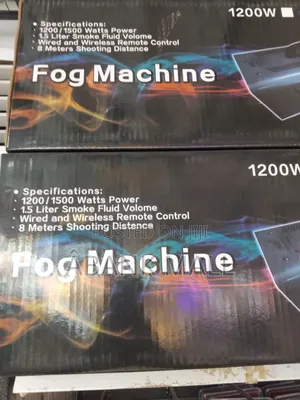 1500W Fog Machine