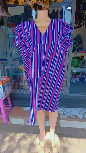 Elegant Northern Kente Bubu Dress